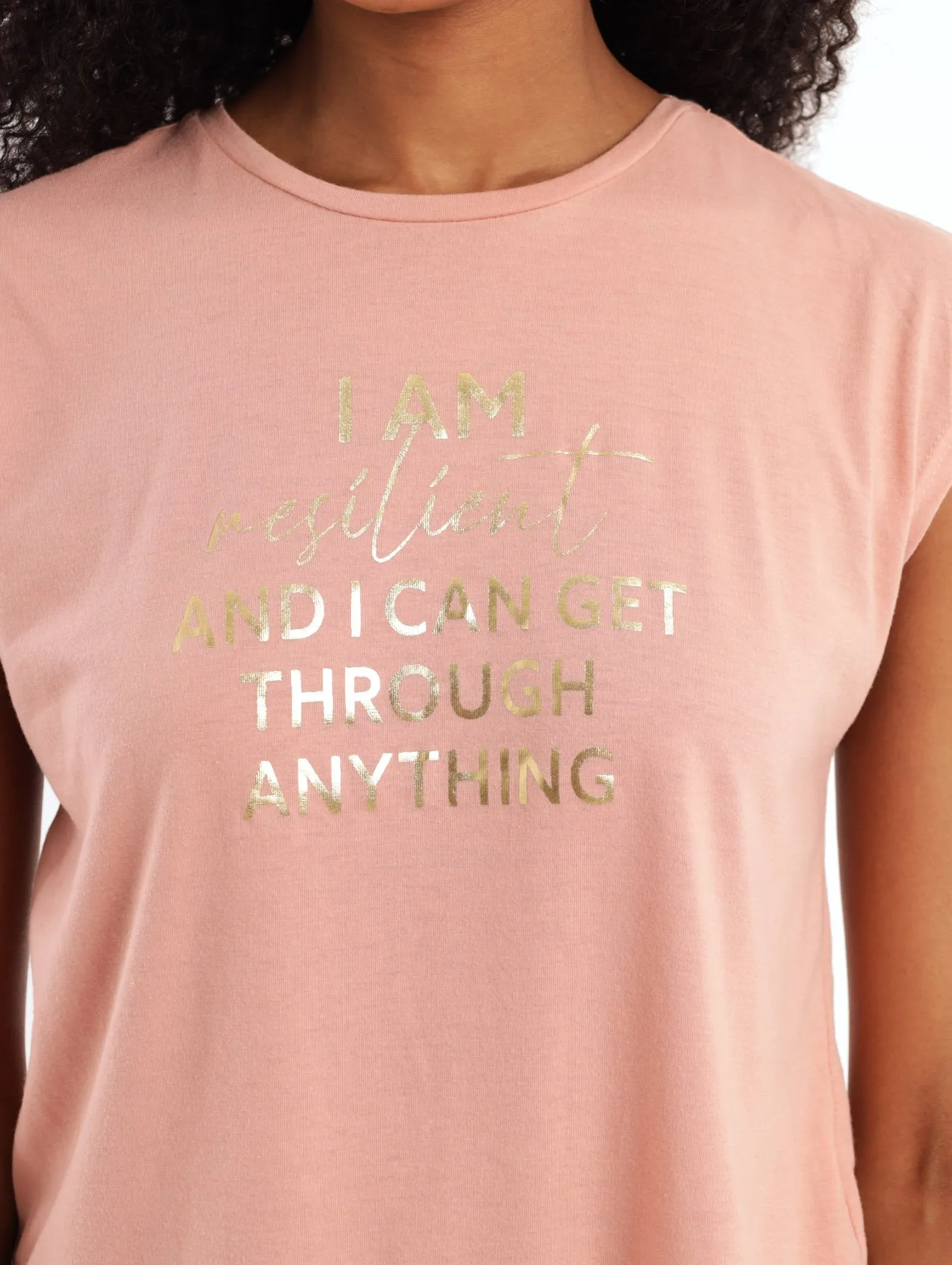 Ladies Resilient Tee - Blush