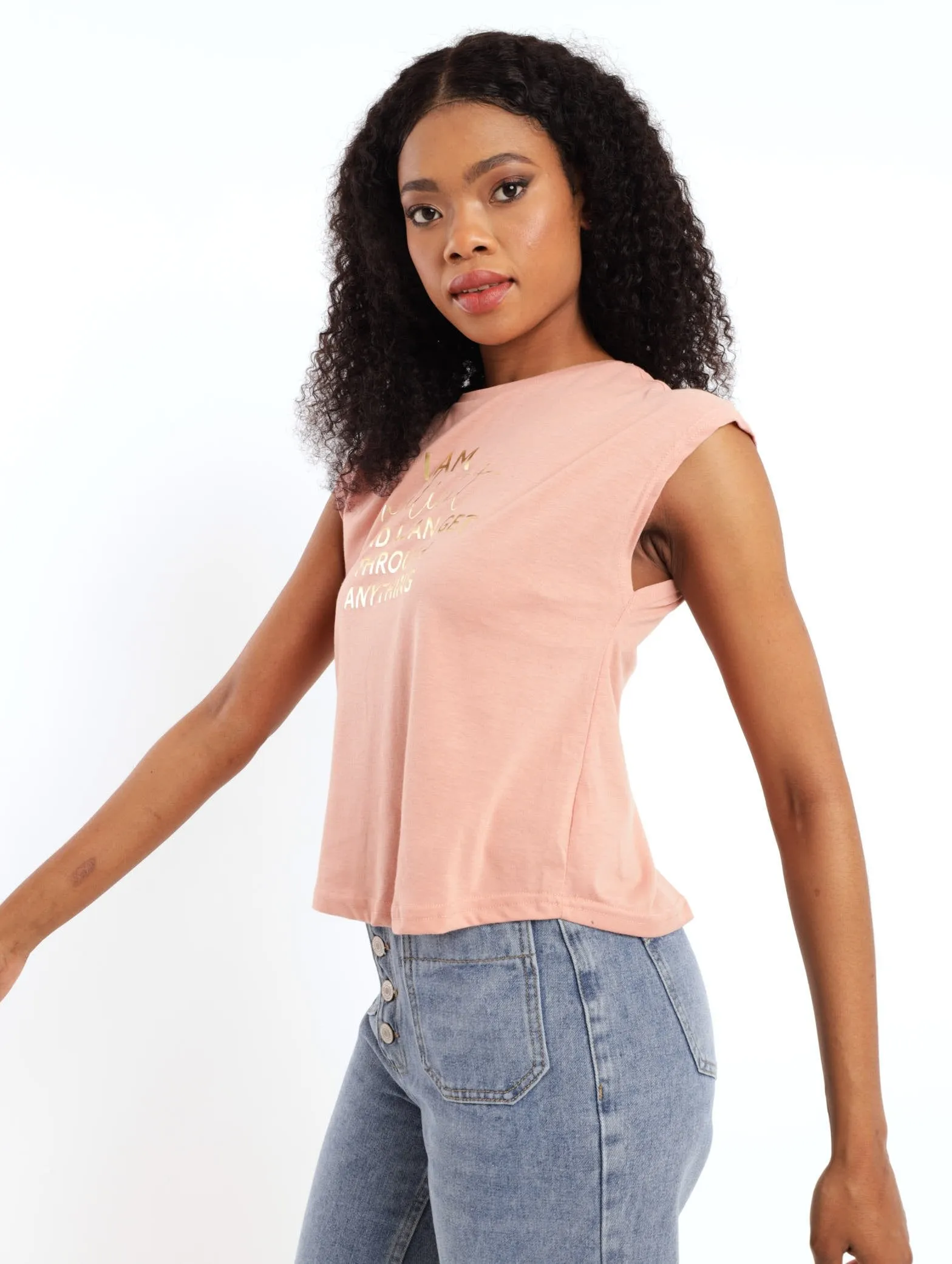 Ladies Resilient Tee - Blush