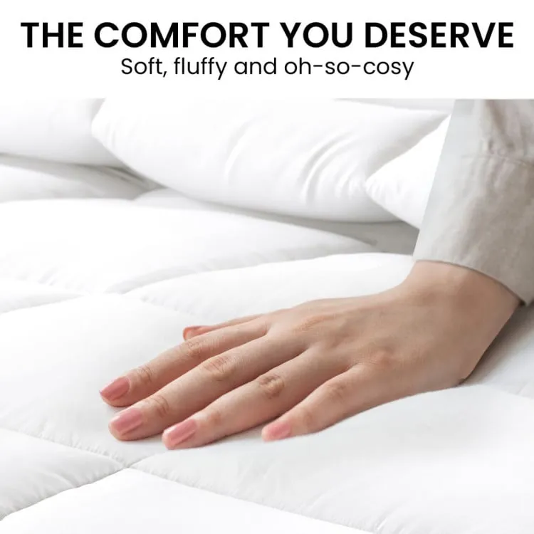 LAURA HILL 500GSM DUCK DOWN FEATHER QUILT DUVET DOONA