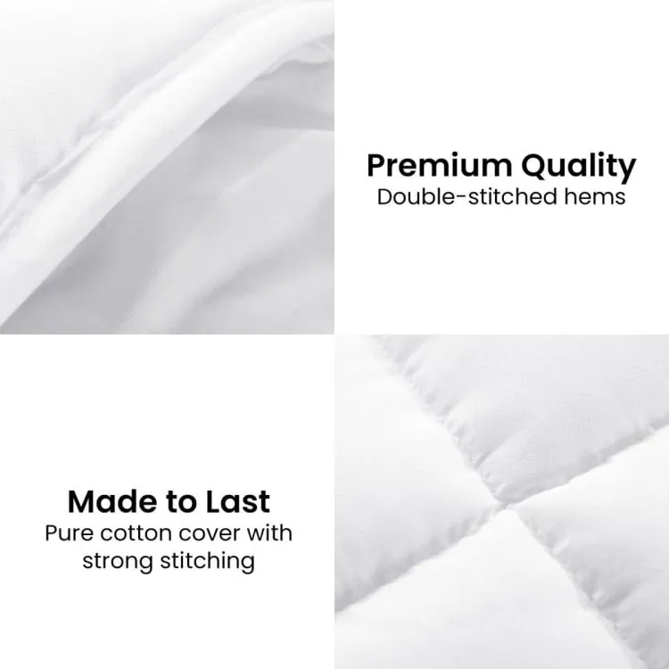 LAURA HILL 500GSM DUCK DOWN FEATHER QUILT DUVET DOONA