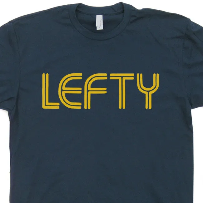 Lefty T Shirt Left Handed Shirt Southpaw T Shirt Vintage 80s Shirt