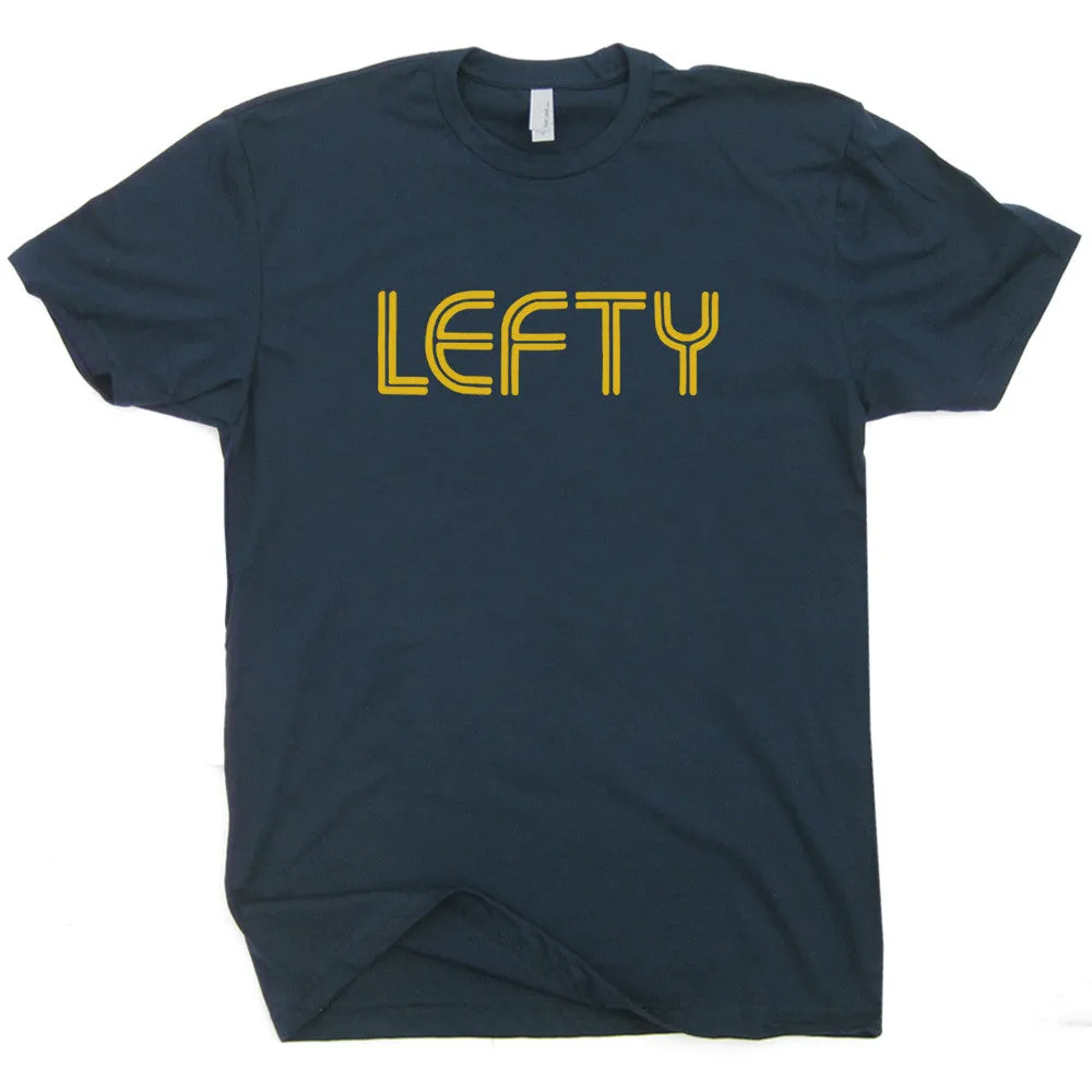 Lefty T Shirt Left Handed Shirt Southpaw T Shirt Vintage 80s Shirt