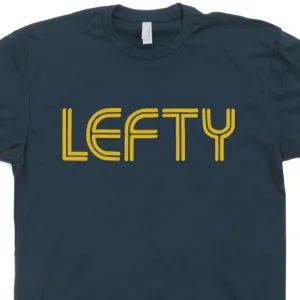 Lefty T Shirt Left Handed Shirt Southpaw T Shirt Vintage 80s Shirt