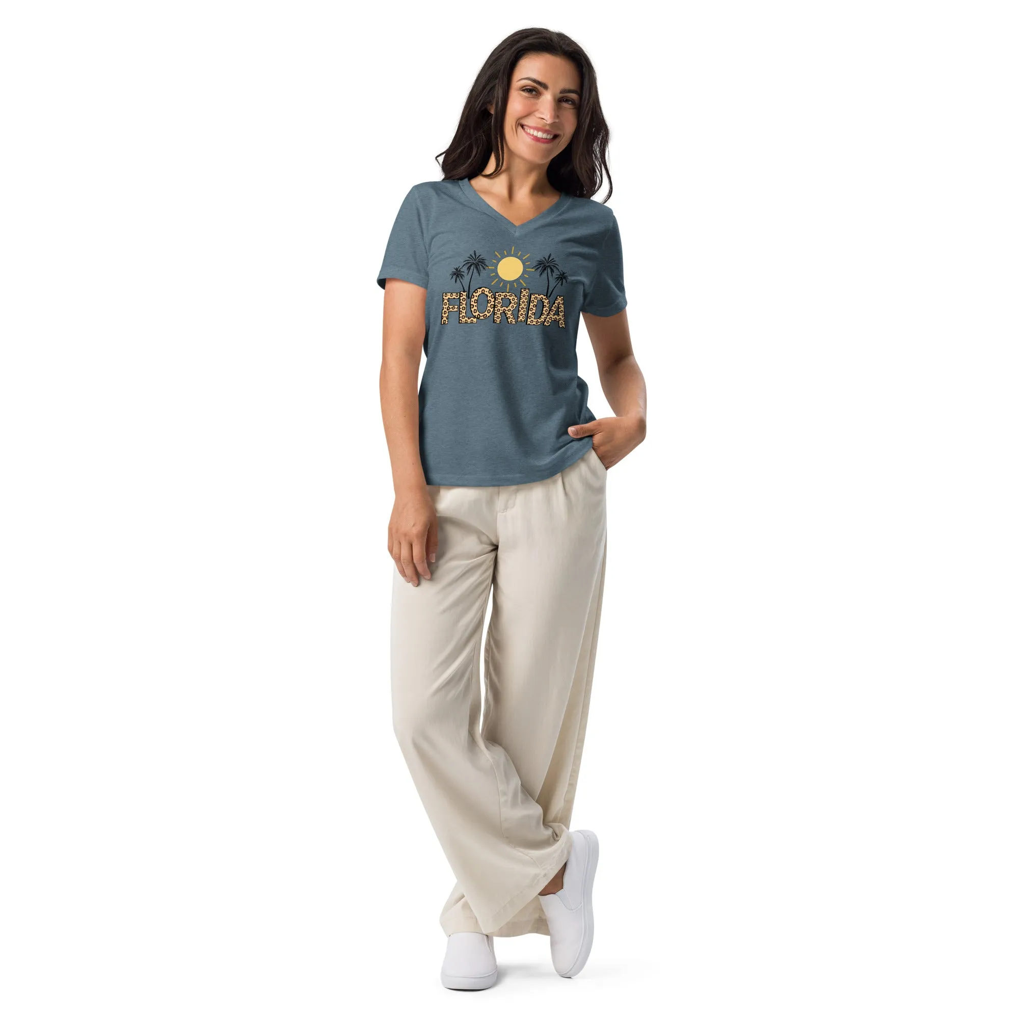 Leopard Lux Florida V Neck