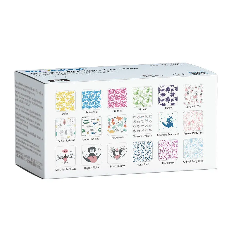 Level 2 Medical Mask Printing, Adult, Dual-Fit, 50pcs/Box, $6.50/box, 990105-990129