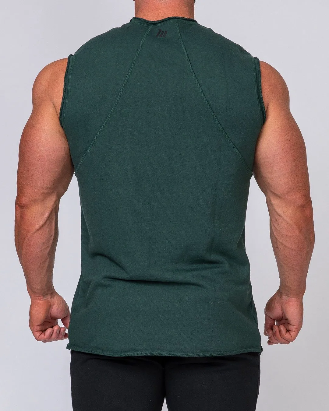 Loopback Tank - Emerald Green