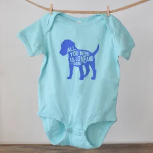 Love And A Dog Onesie