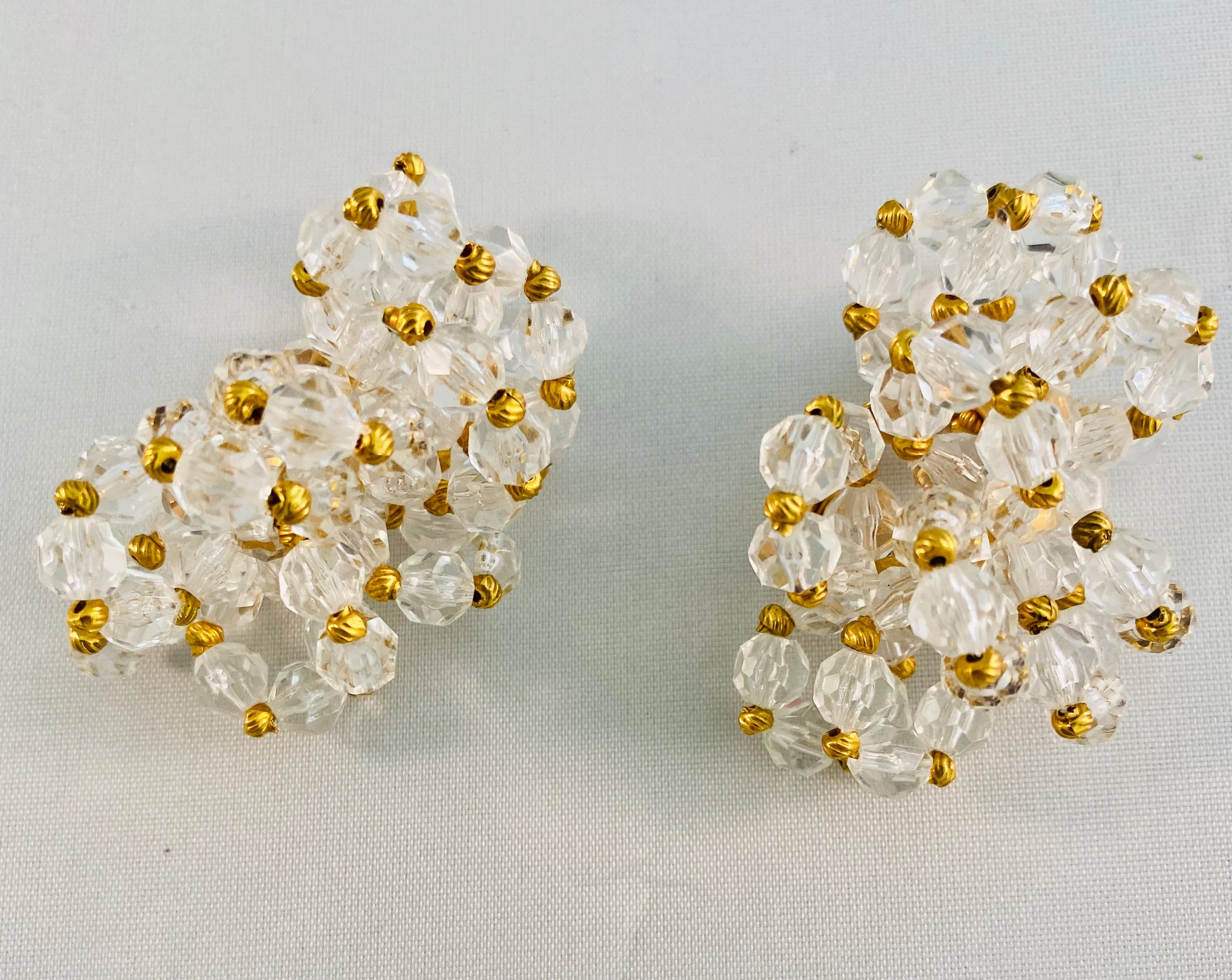 Lucite Vintage Earrings
