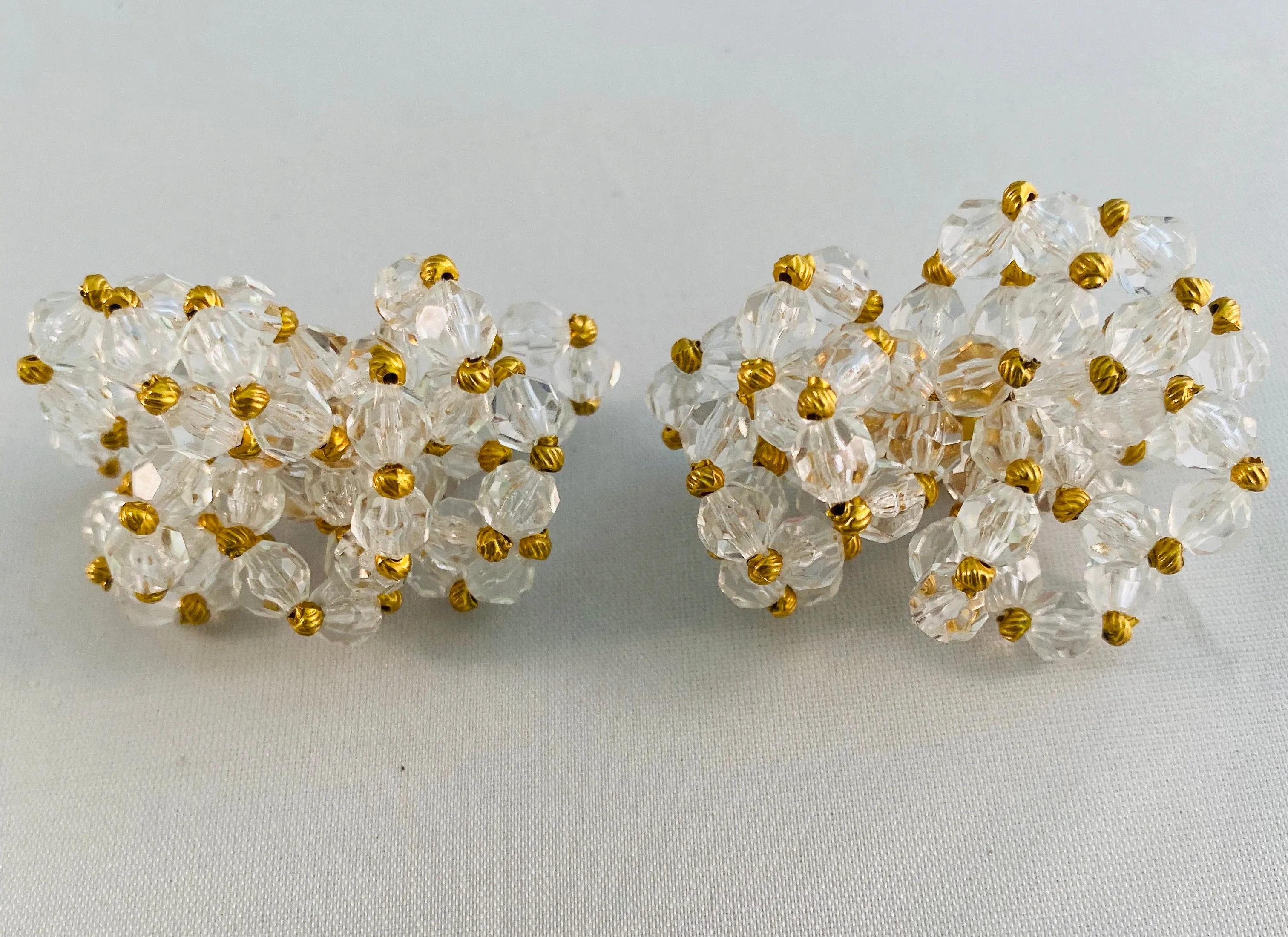 Lucite Vintage Earrings