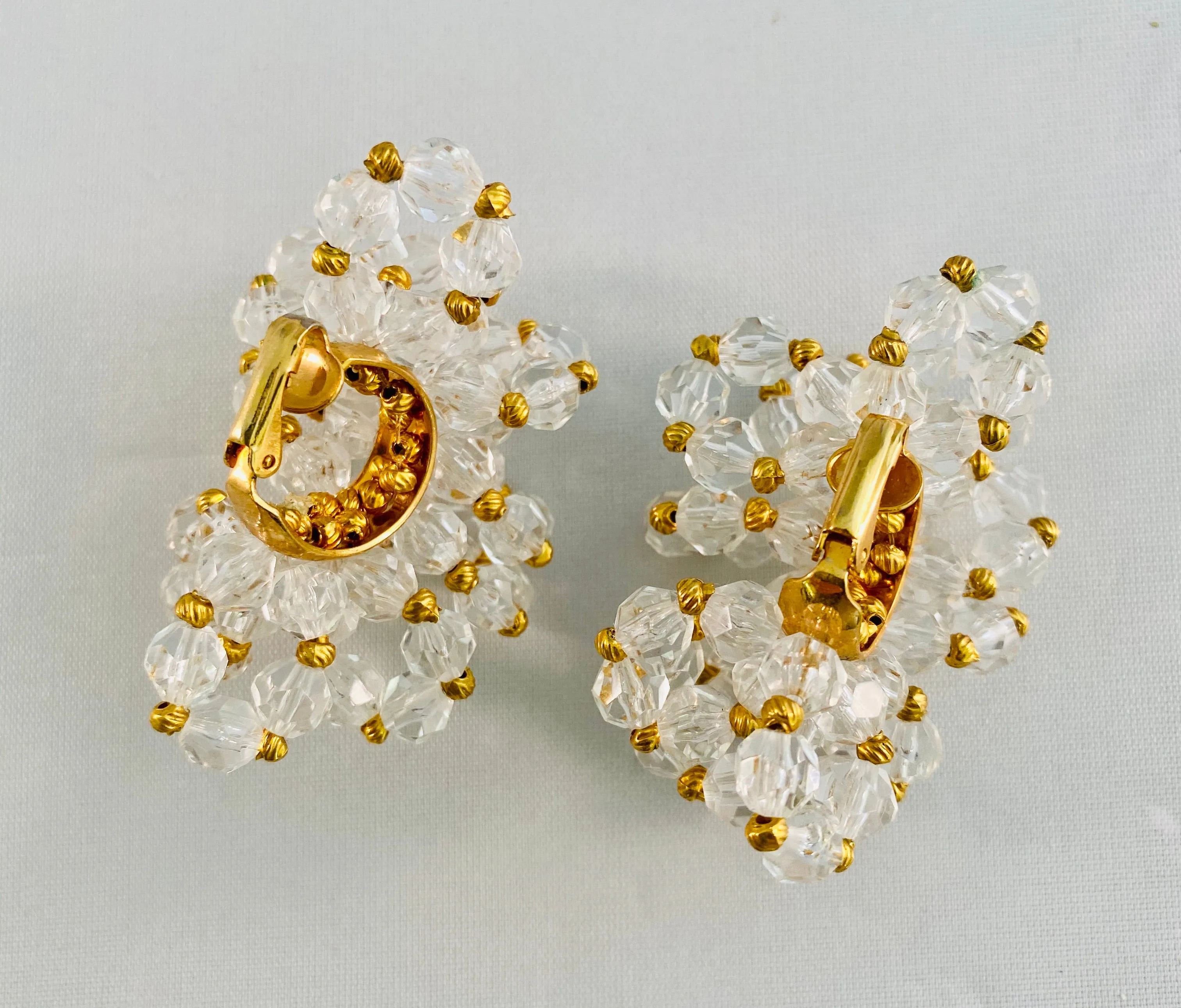 Lucite Vintage Earrings