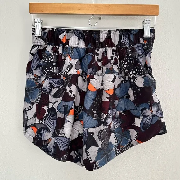 Lululemon Athletica Go The Distance butterfly shorts sz: 6