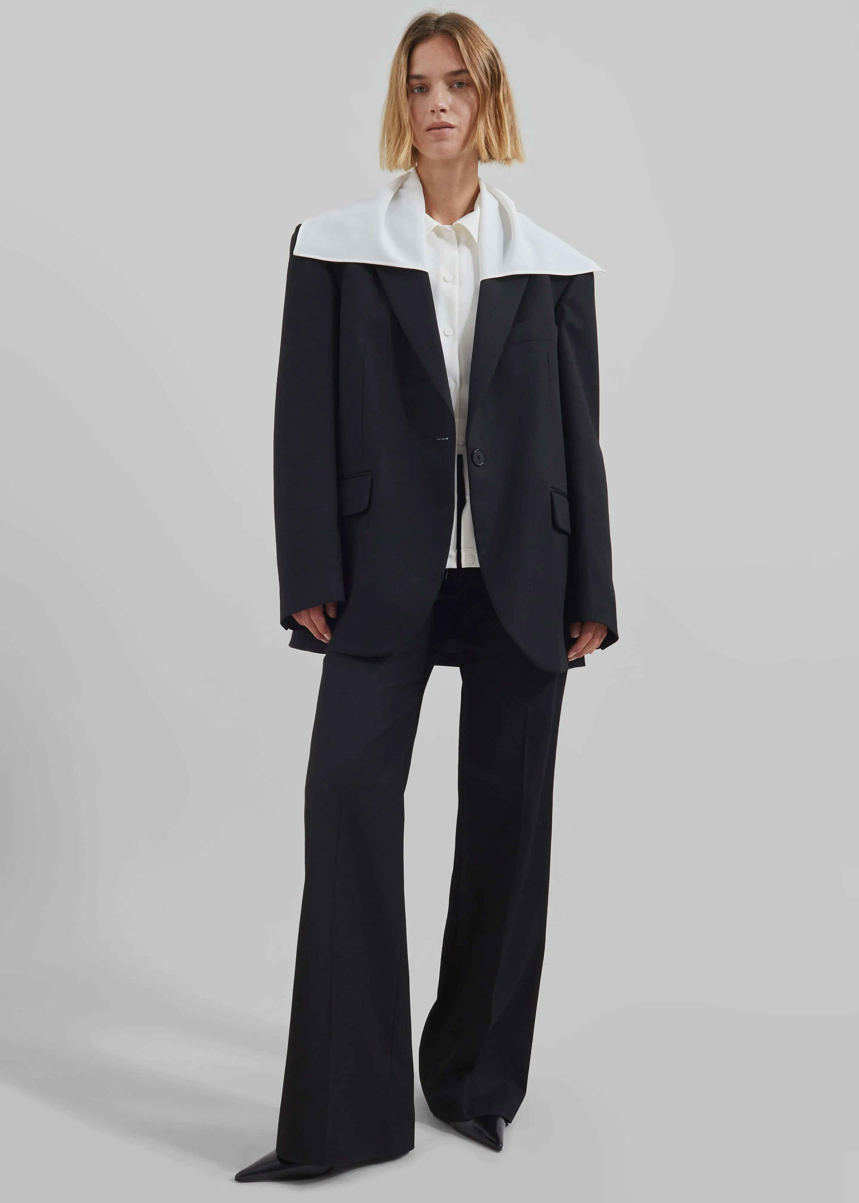 Lyra Oversized Blazer - Black
