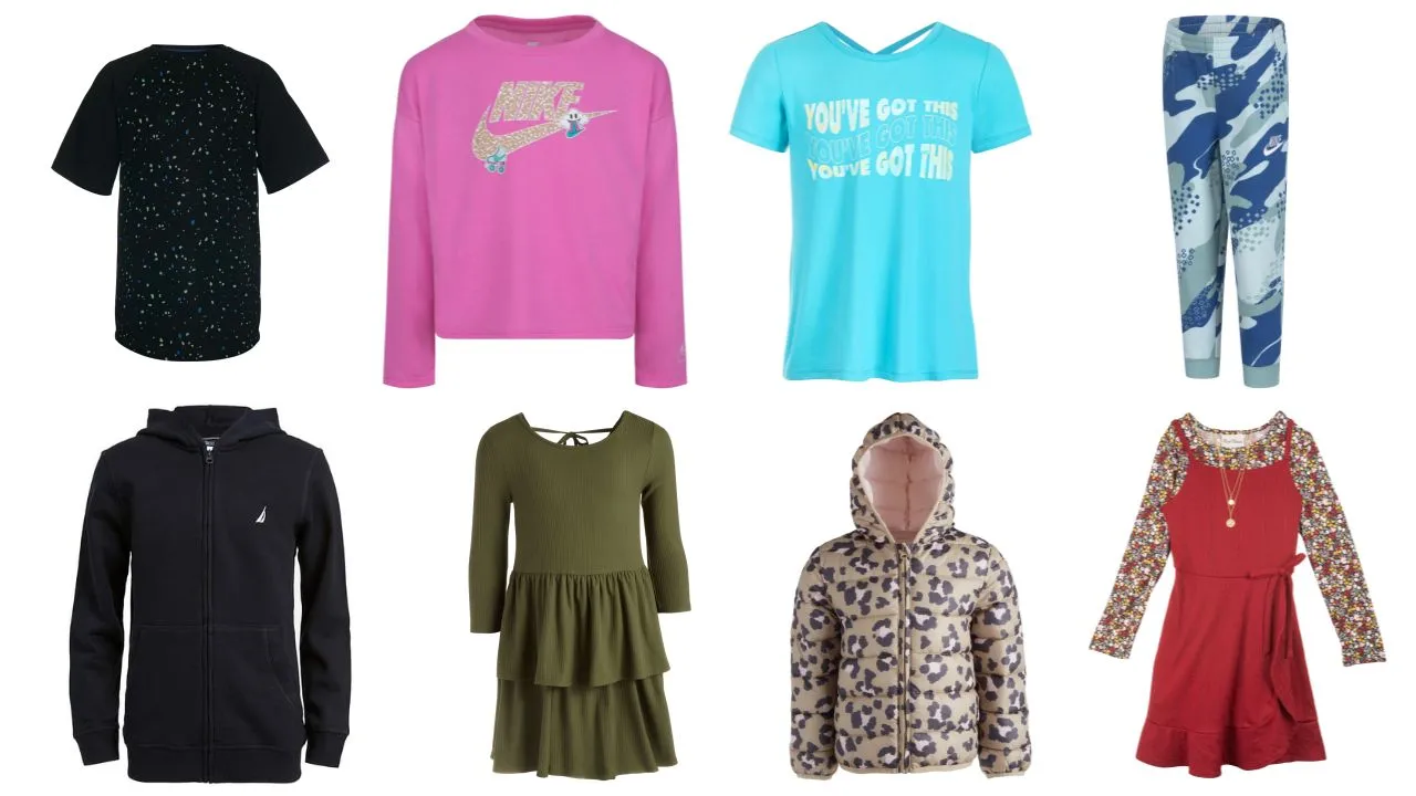 🧸🚸Macy's Kids Apparel Trendy Kids Clothing for Every Occasion!
