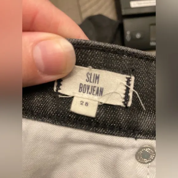 Madewell slim boyjean