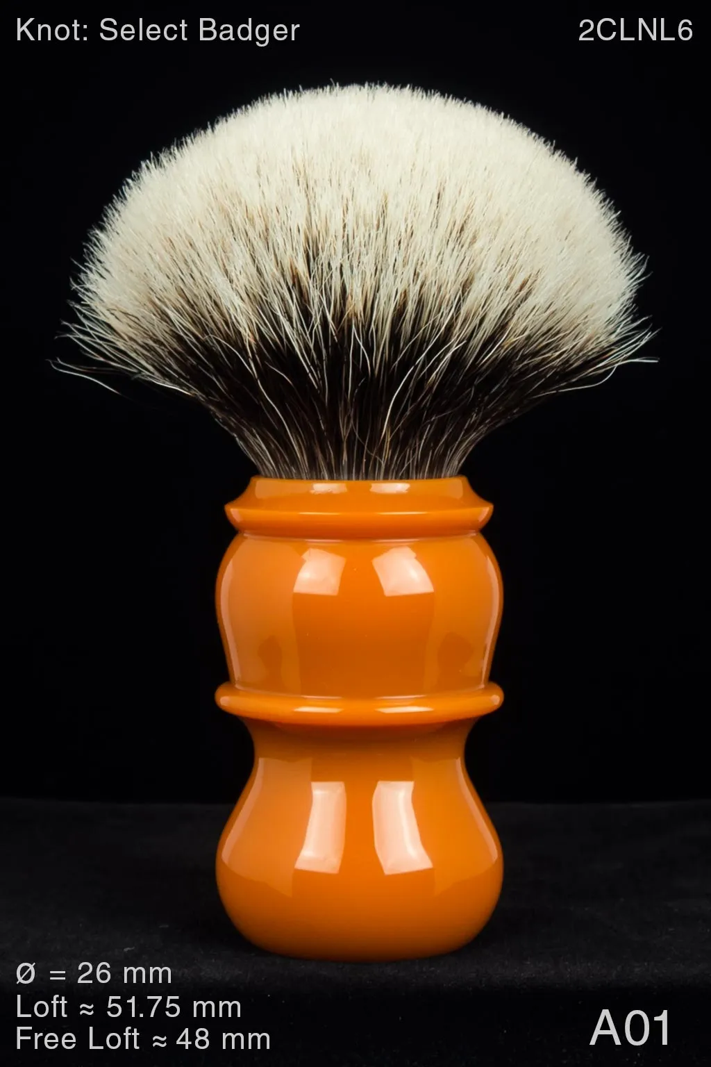 Mandarin 26 mm Butterscotch