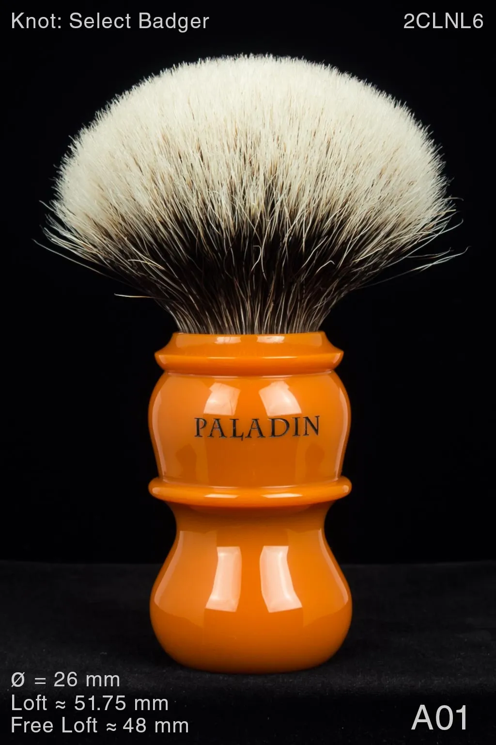 Mandarin 26 mm Butterscotch