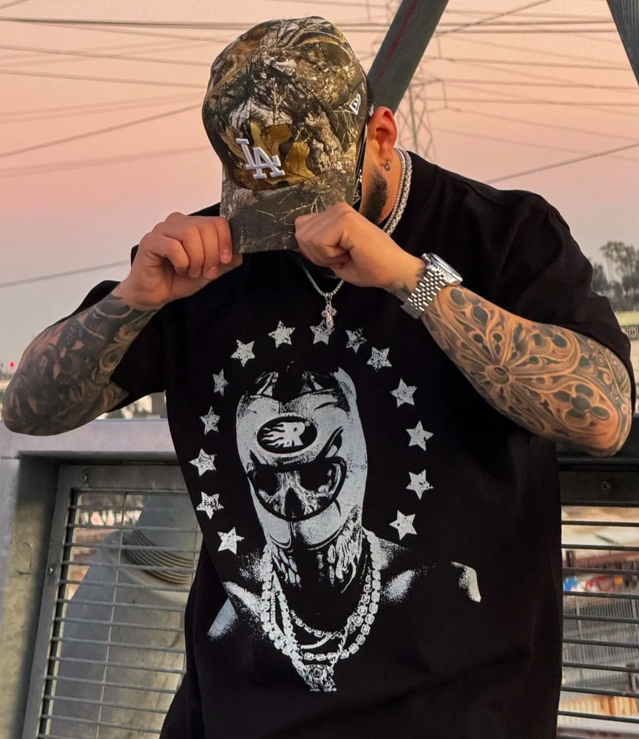 Masked Skull Resilient T