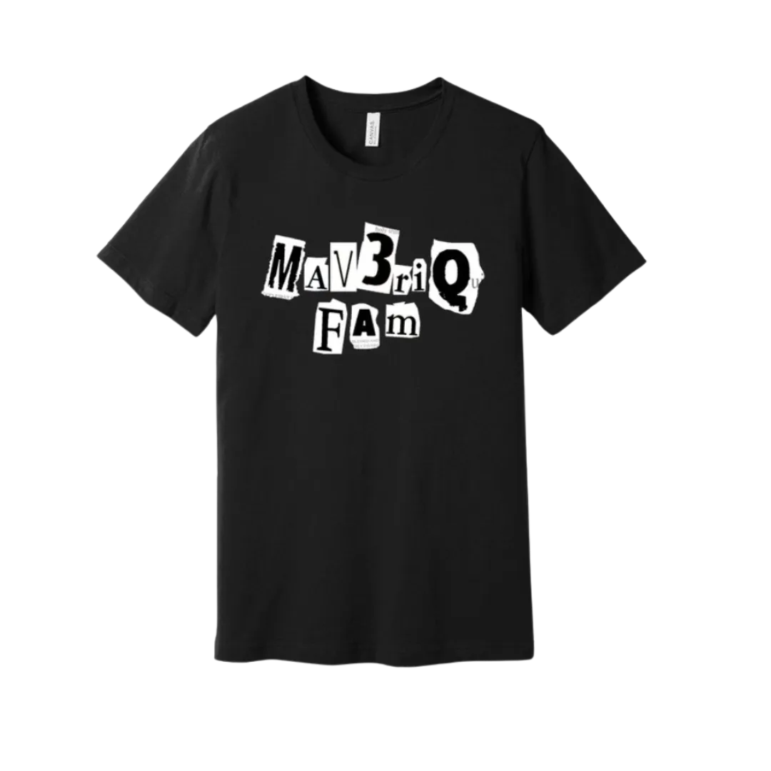MavFam Newspaper Tee