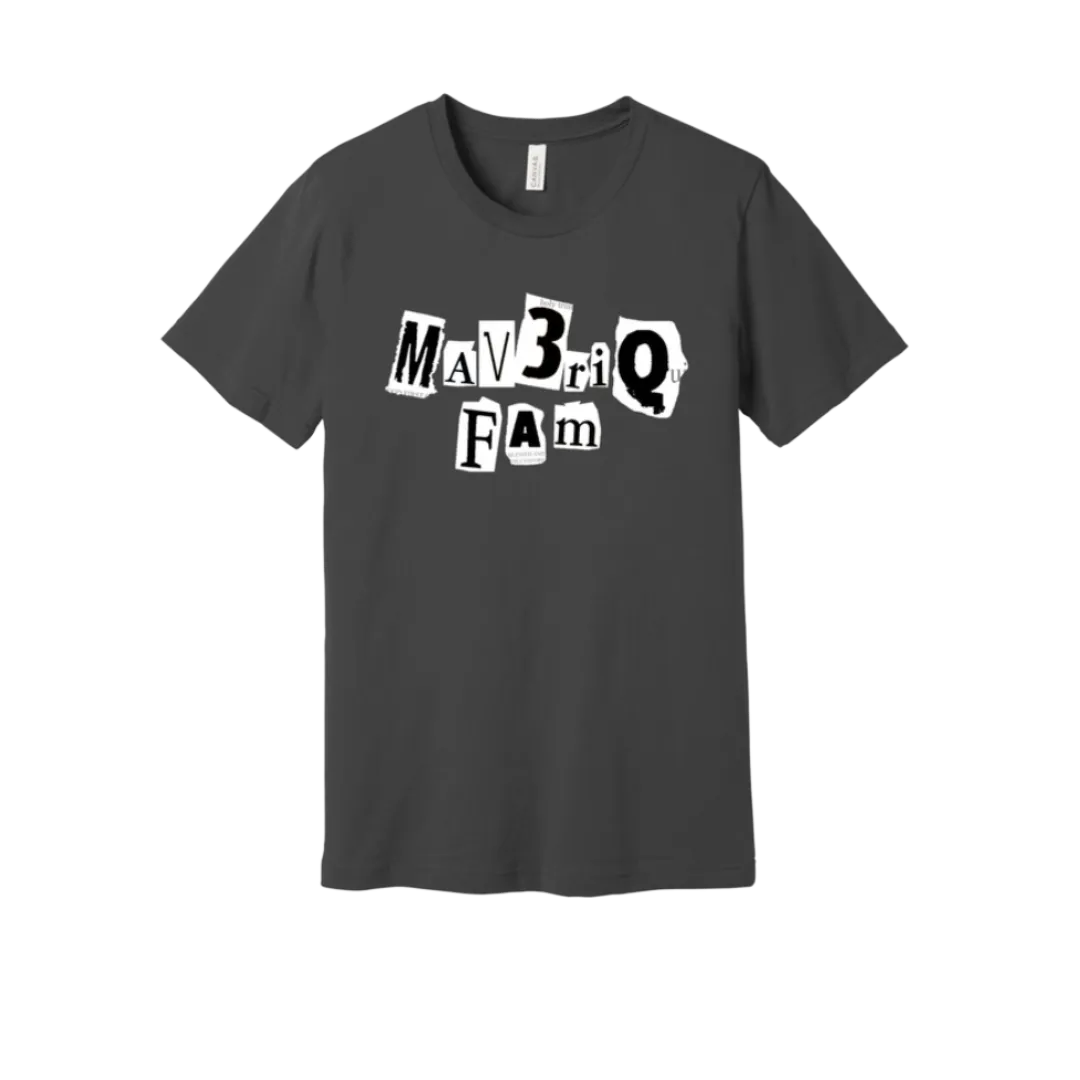 MavFam Newspaper Tee