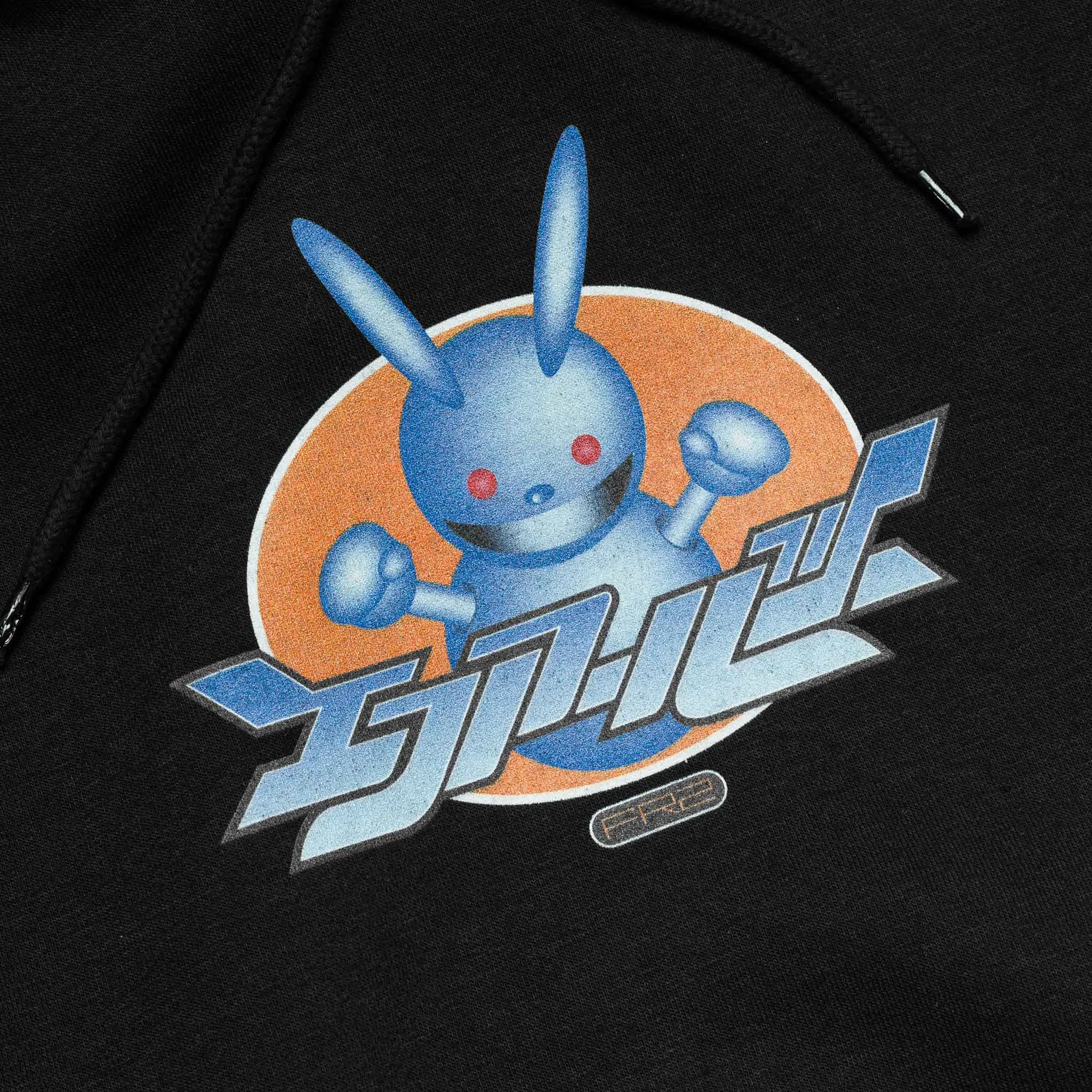 Mecha Rabbit Hoodie Black