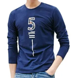 Mens Cotton Slim Fit O-Neck T-Shirt