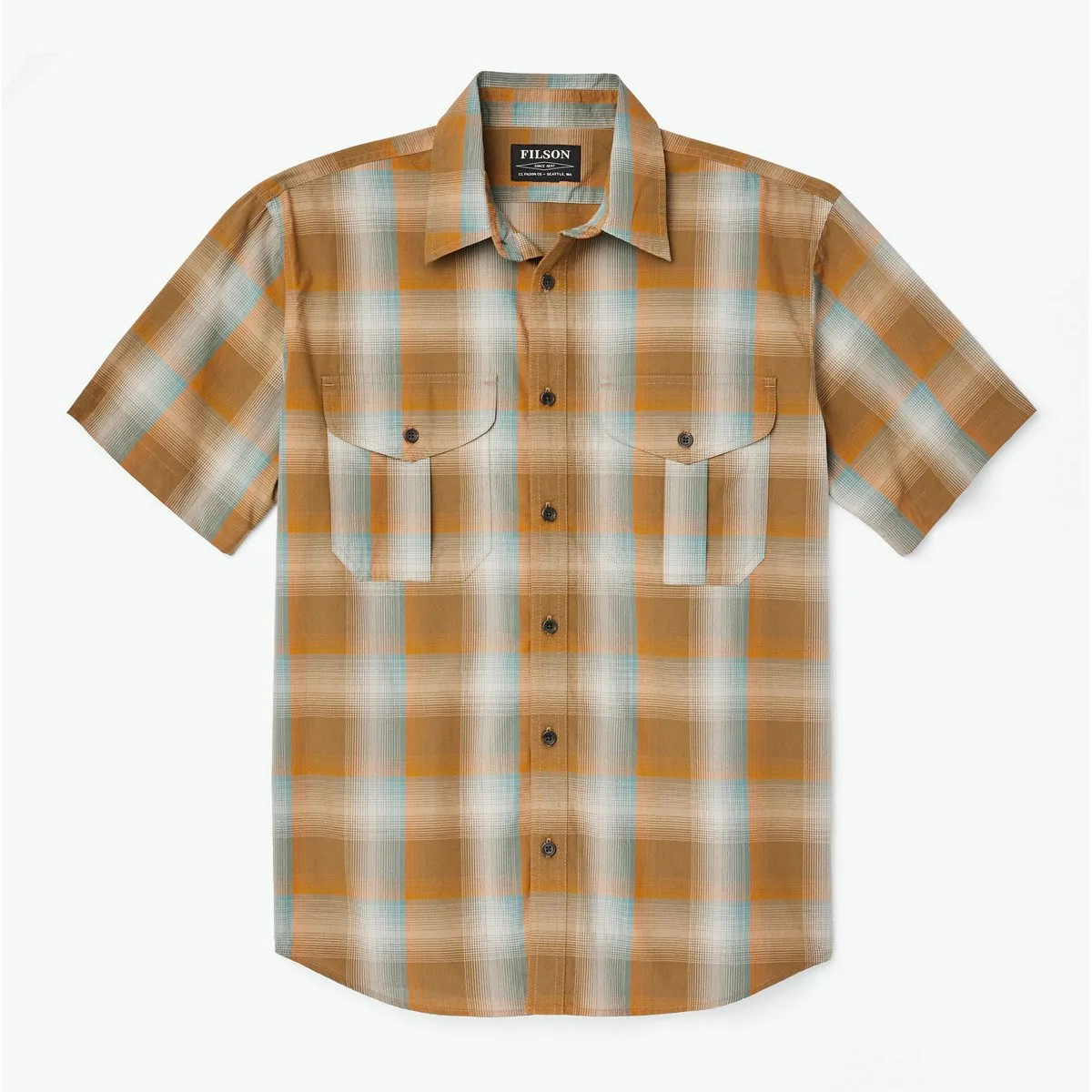 Men's Feather Cloth Short Sleeve Shirt