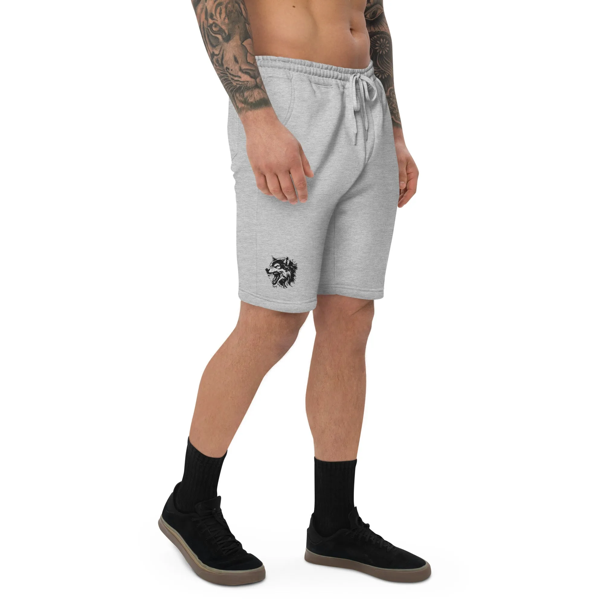 Men's Fleece Shorts Wolf Performance - Unleash Your Potential