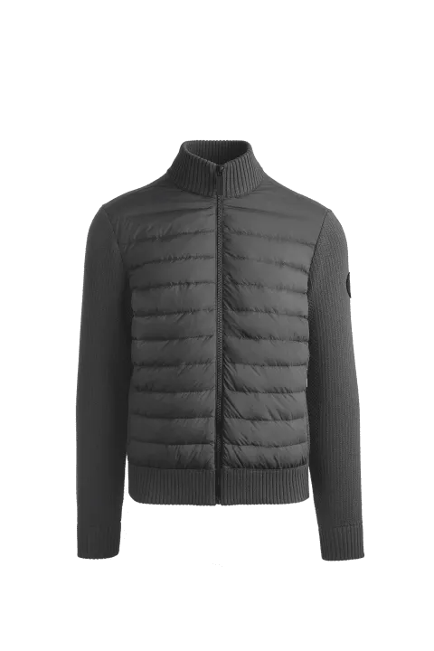 Mens HyBridge® Knit Jacket Black Label Iron Grey 6830MB