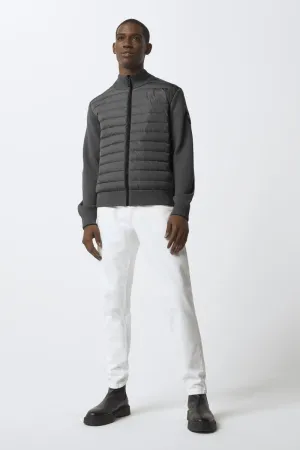 Mens HyBridge® Knit Jacket Black Label Iron Grey 6830MB