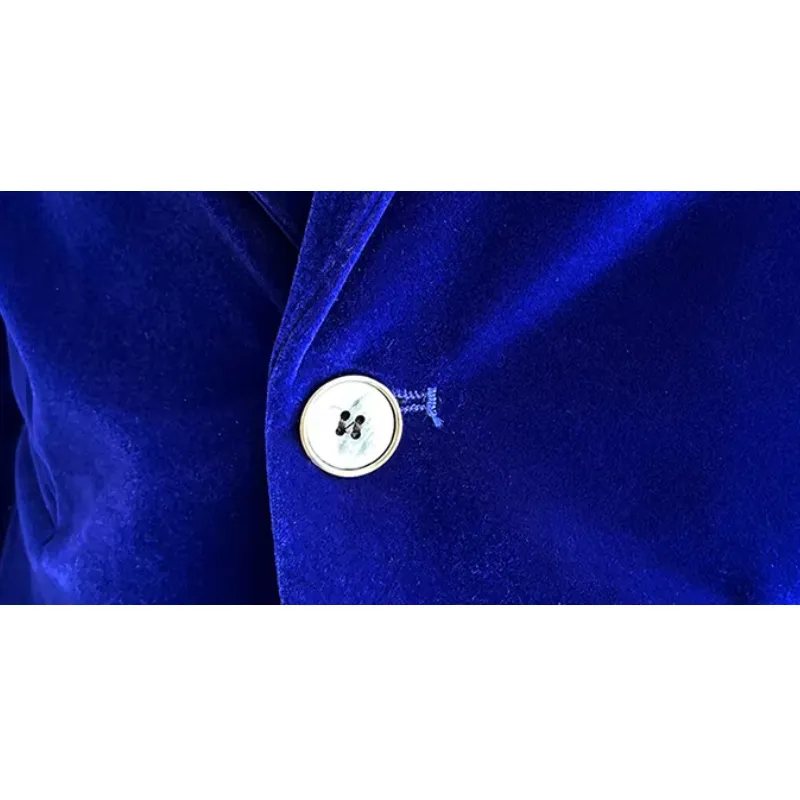 Men's Luxurious Slim Fit One-Button Velvet Blazer | Ideal for All Seasons