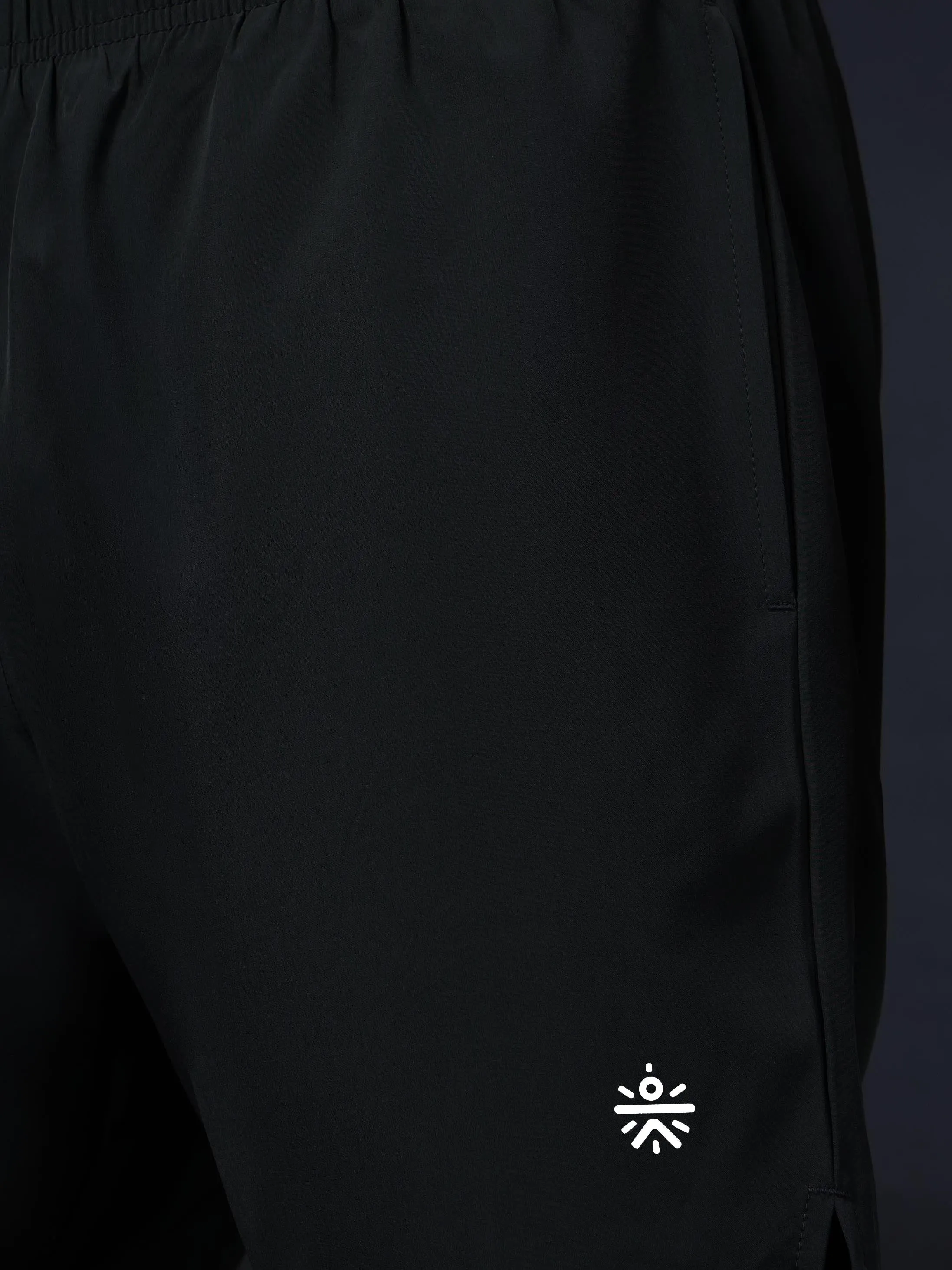 Men's Run Elevate Green Integrated Shorts