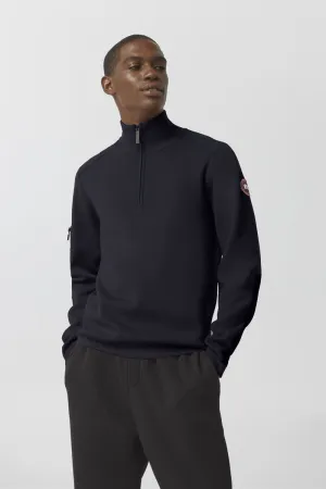 Mens Stormont ¼ Zip Sweater Navy 7013M