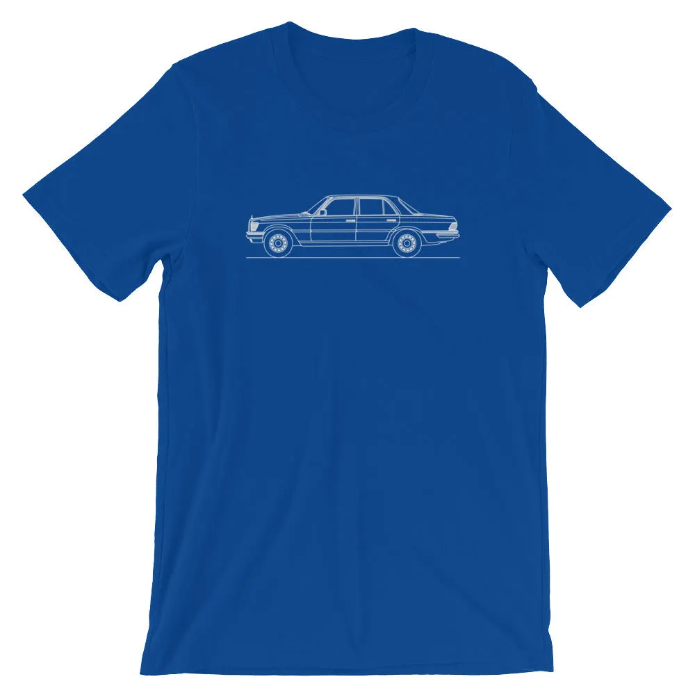 Mercedes-Benz 450 SEL W116 silhouette T-shirt