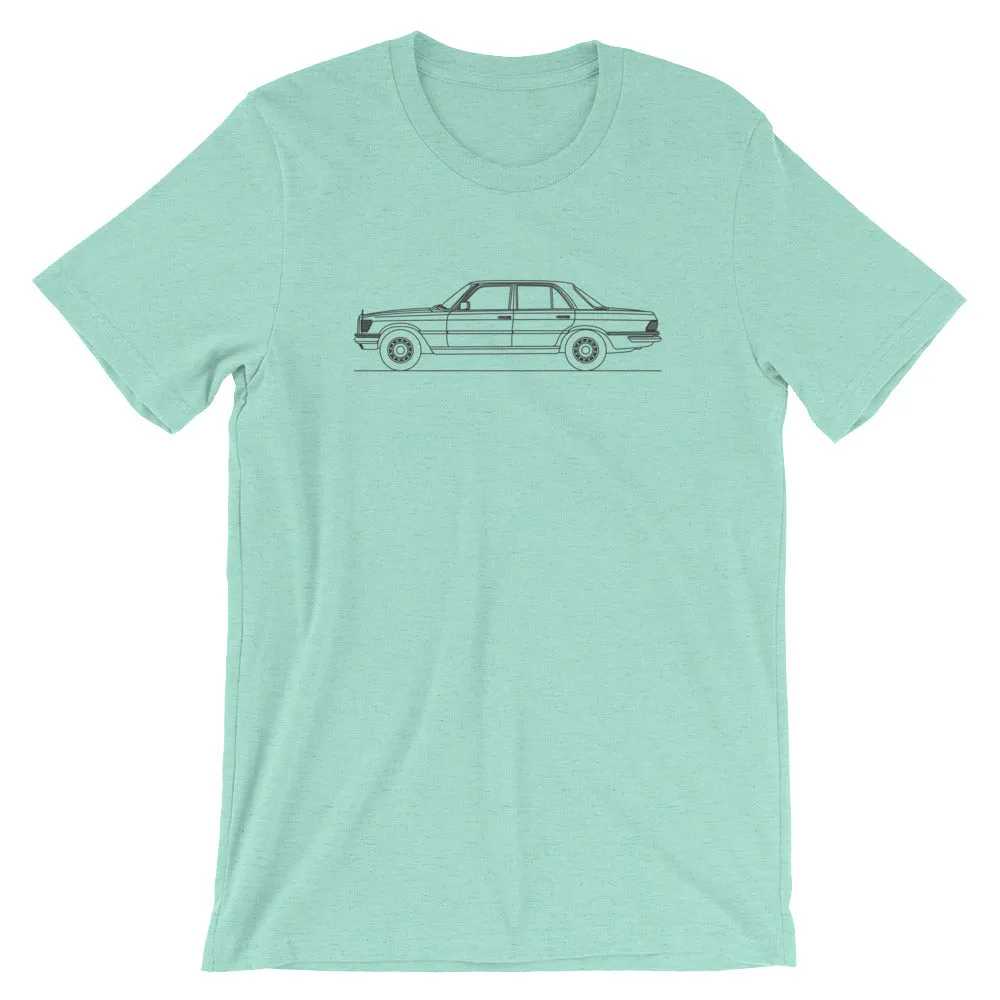 Mercedes-Benz 450 SEL W116 silhouette T-shirt