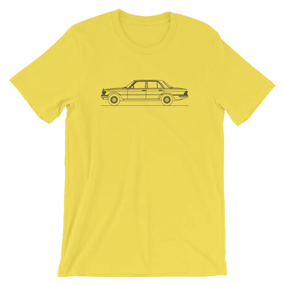 Mercedes-Benz 450 SEL W116 silhouette T-shirt