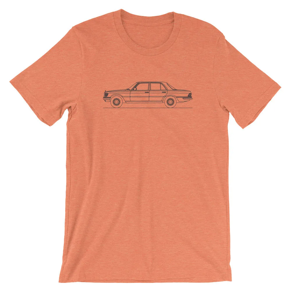 Mercedes-Benz 450 SEL W116 silhouette T-shirt