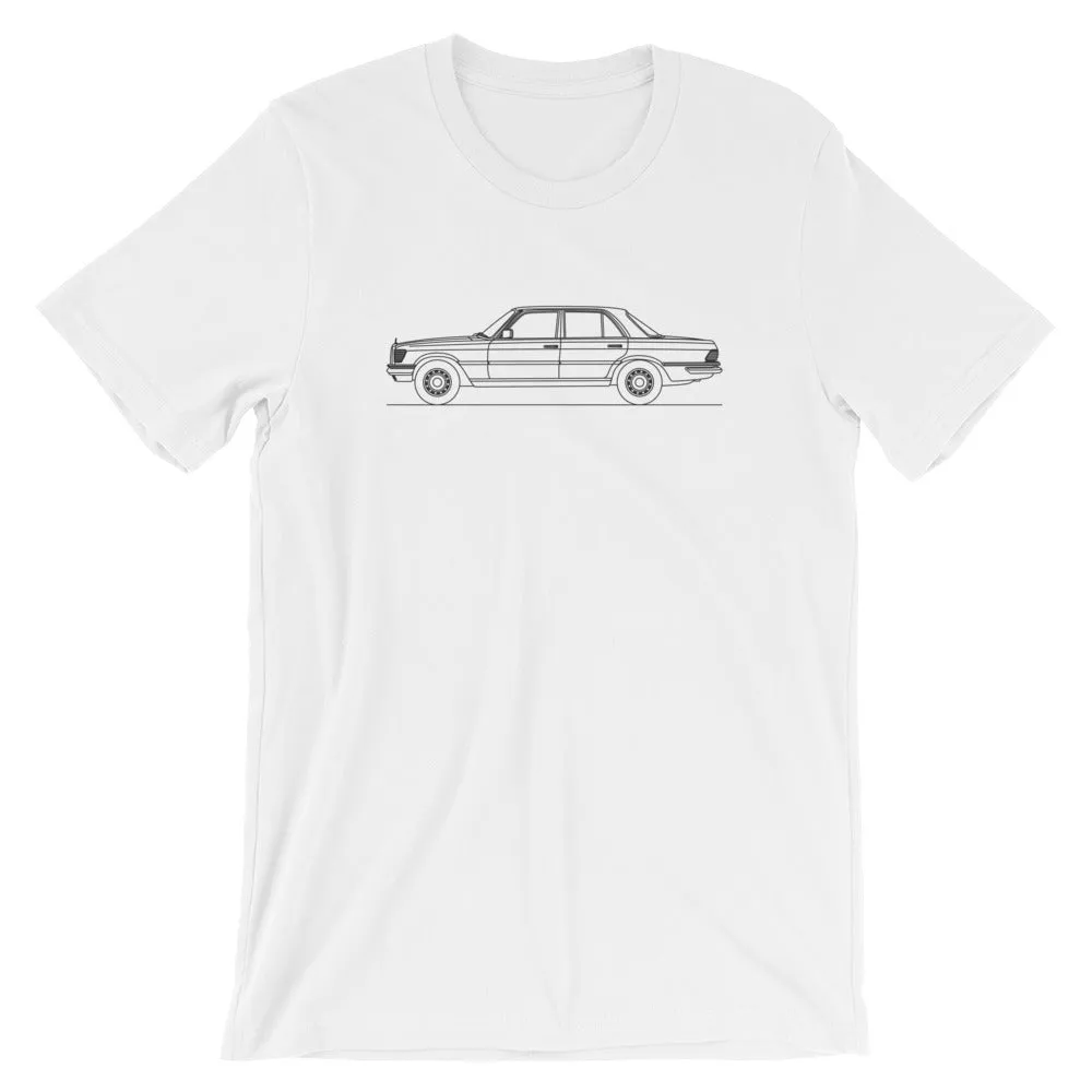 Mercedes-Benz 450 SEL W116 silhouette T-shirt