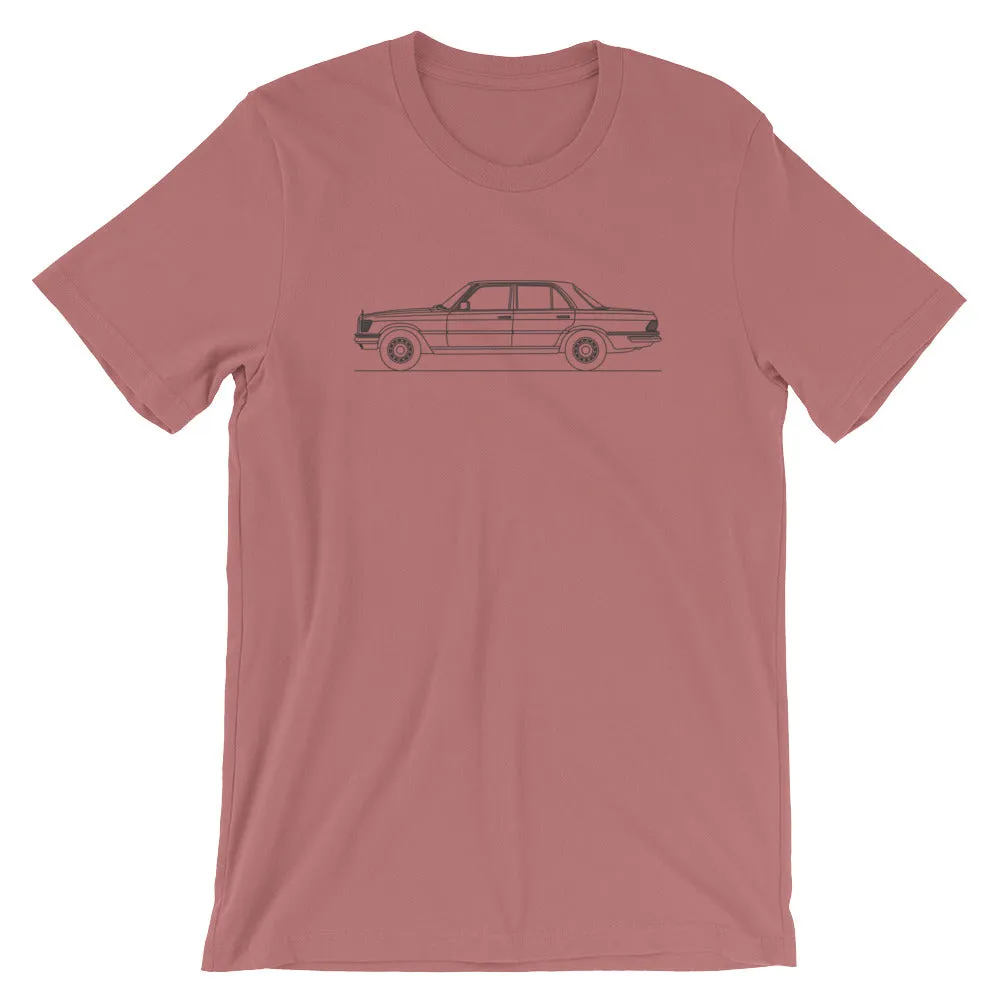 Mercedes-Benz 450 SEL W116 silhouette T-shirt