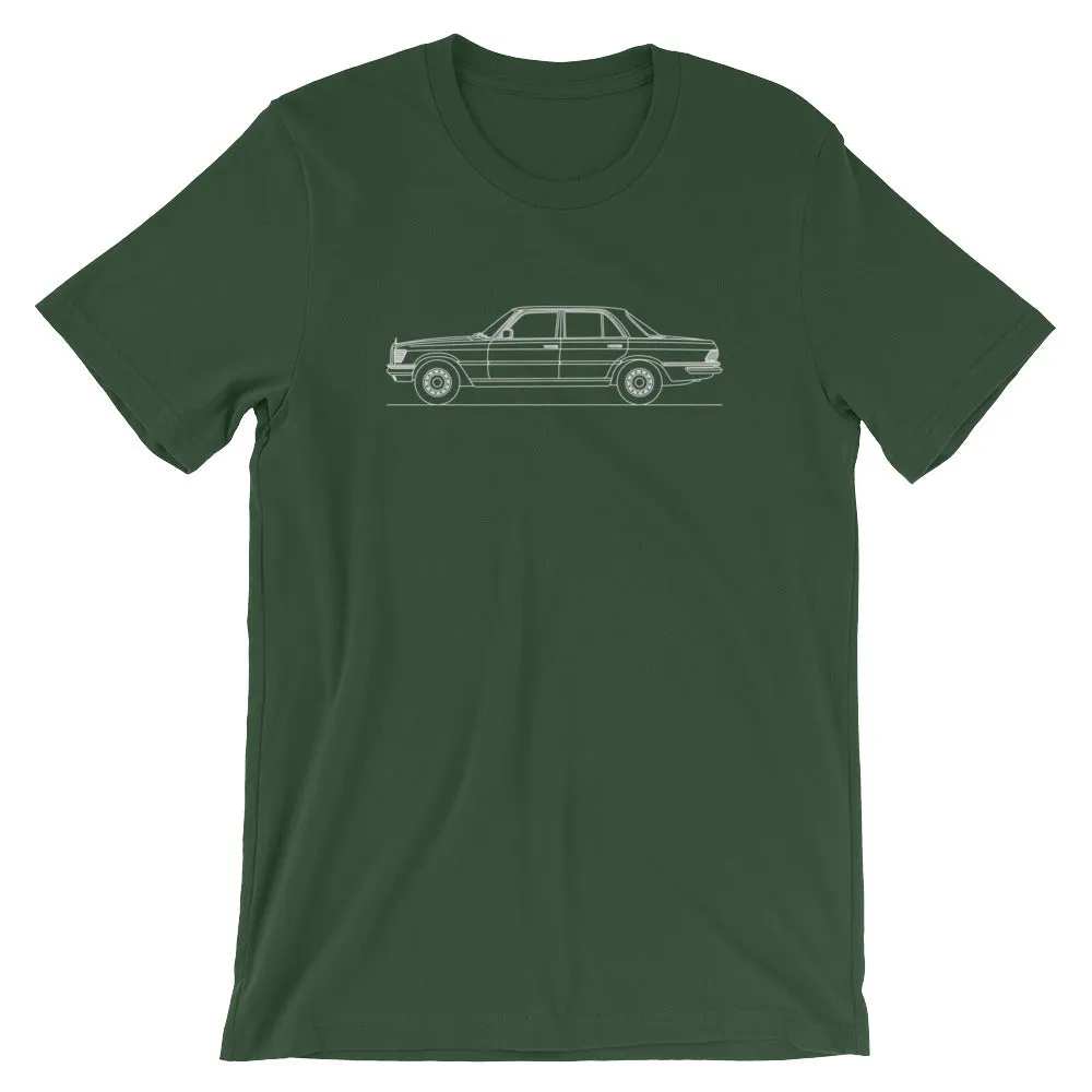 Mercedes-Benz 450 SEL W116 silhouette T-shirt