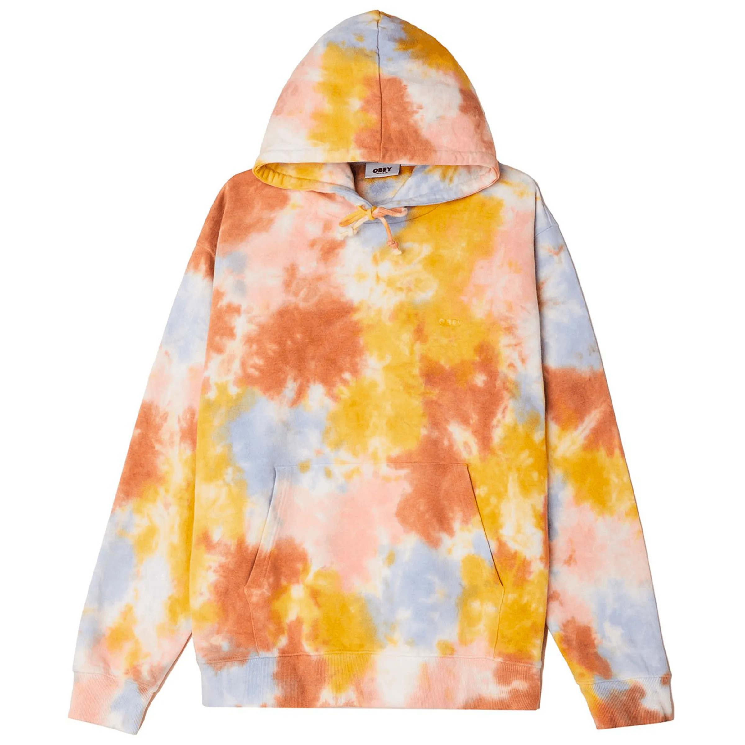 MINI BOLD RECYCLED TIE DYE HOOD