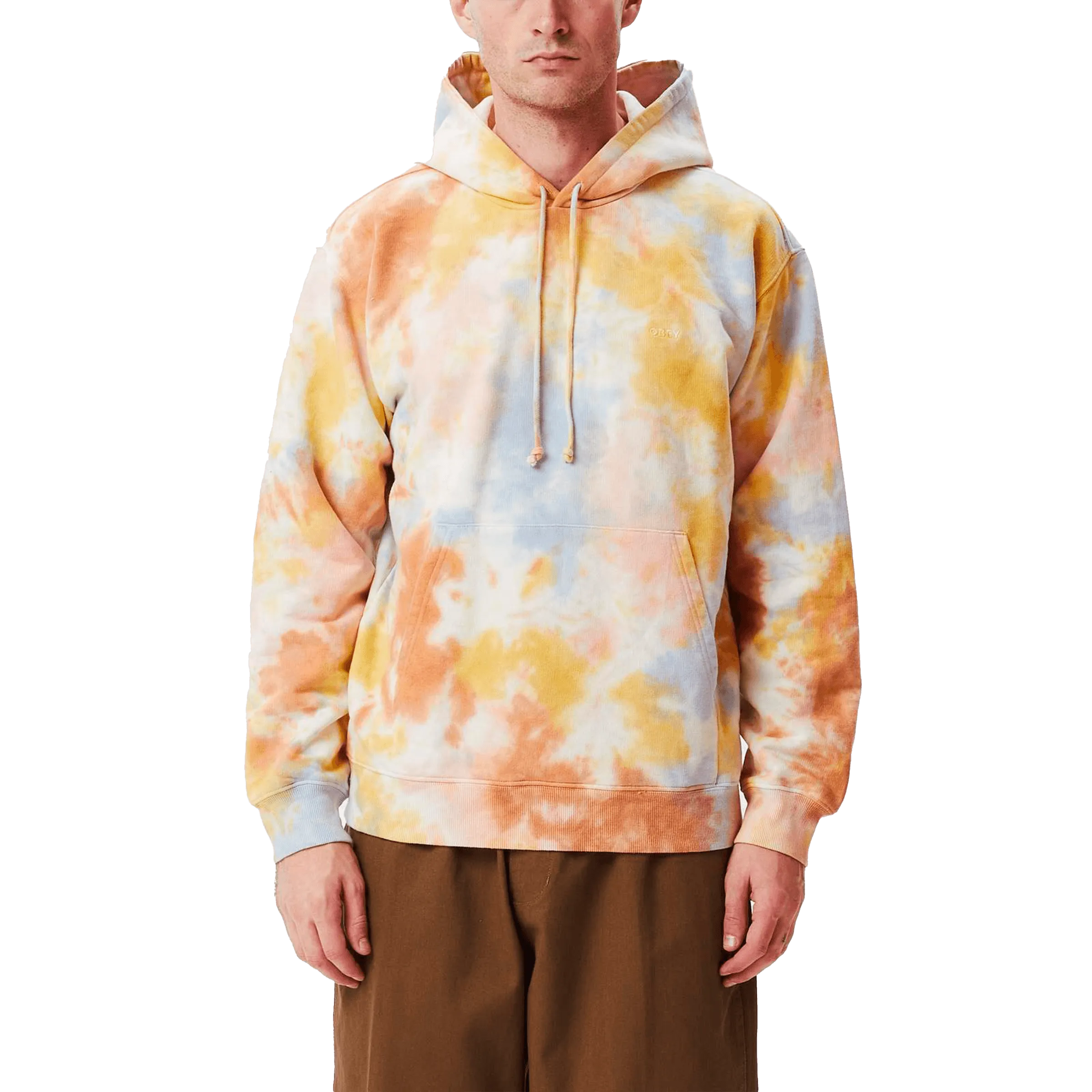MINI BOLD RECYCLED TIE DYE HOOD