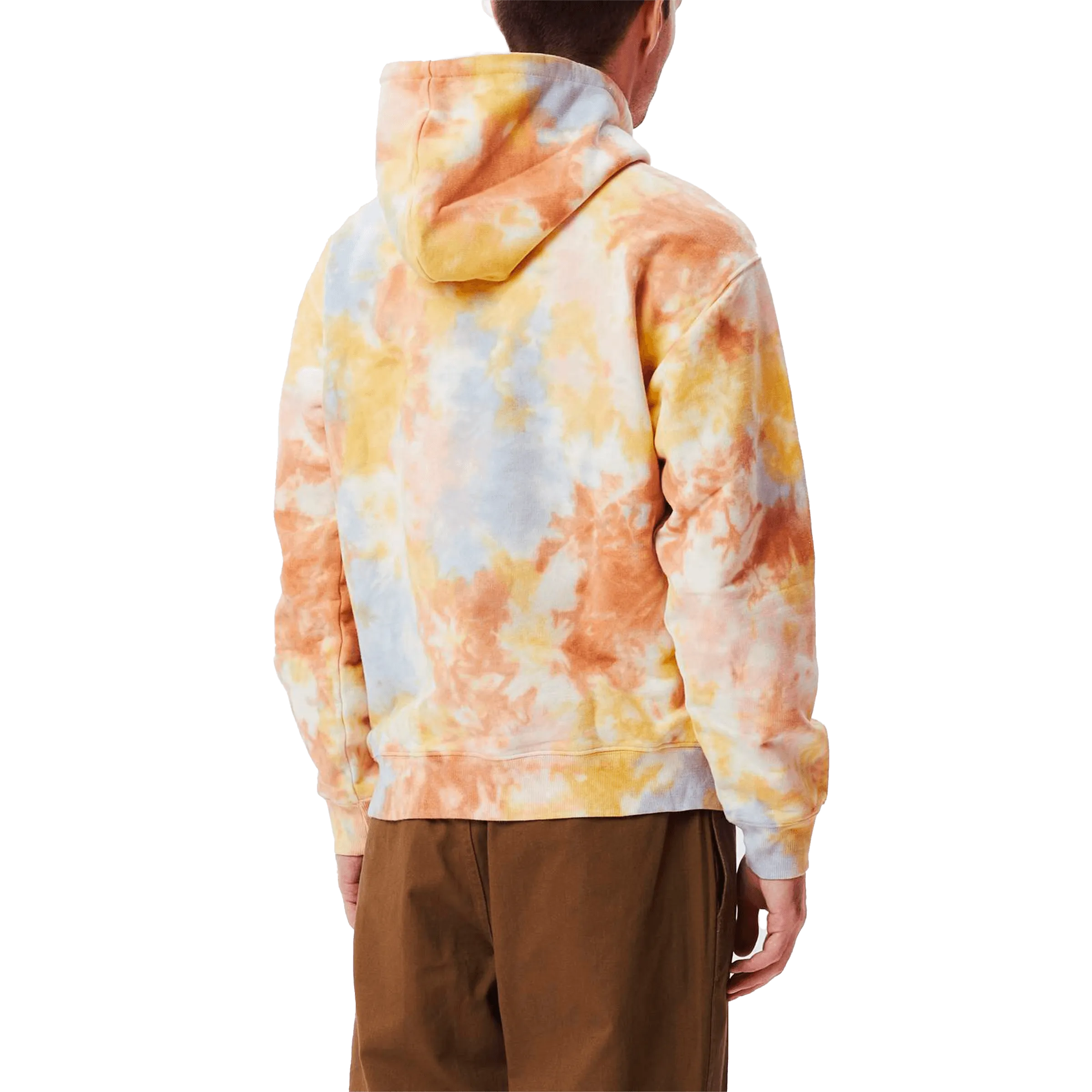MINI BOLD RECYCLED TIE DYE HOOD