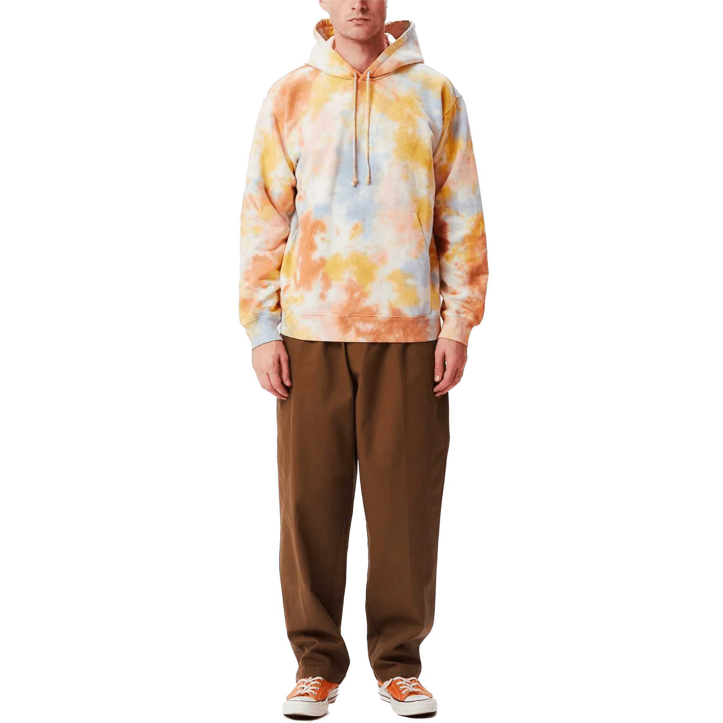 MINI BOLD RECYCLED TIE DYE HOOD