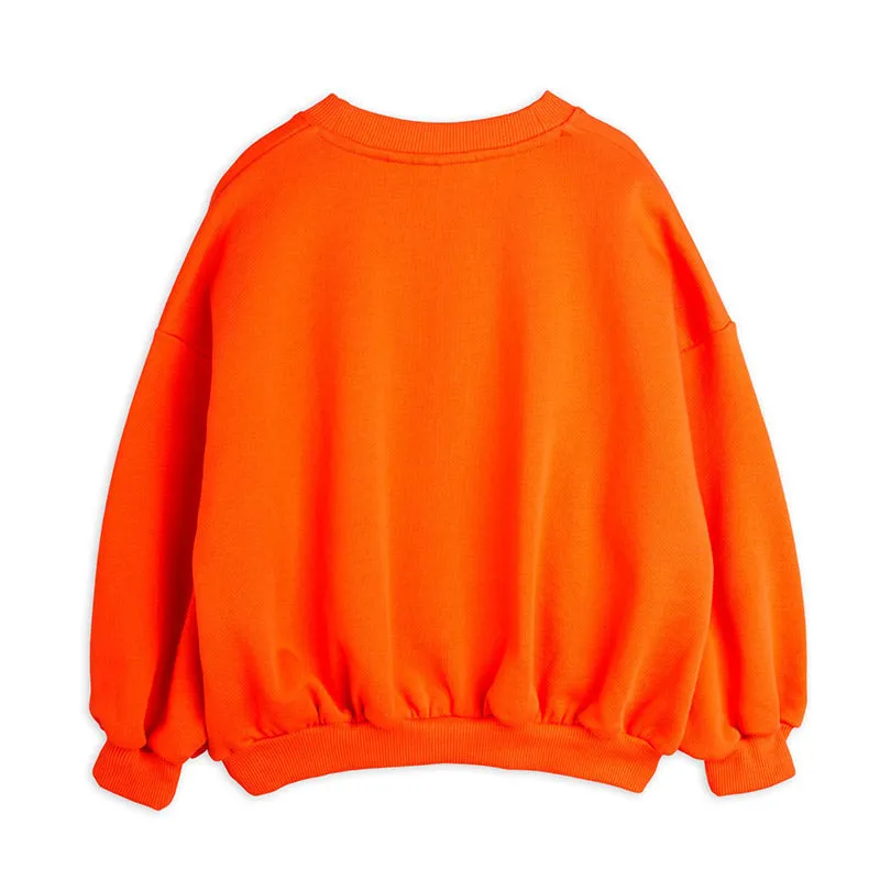 Mini Rodini - Note embroidered sweatshirt - red