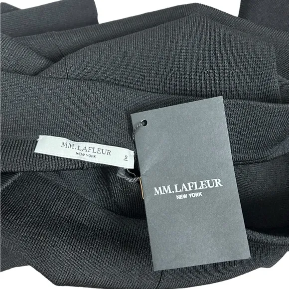MM LaFleur The Madison Skirt Women's NEW!Black Tailored Fit Knit Low Rise SZS