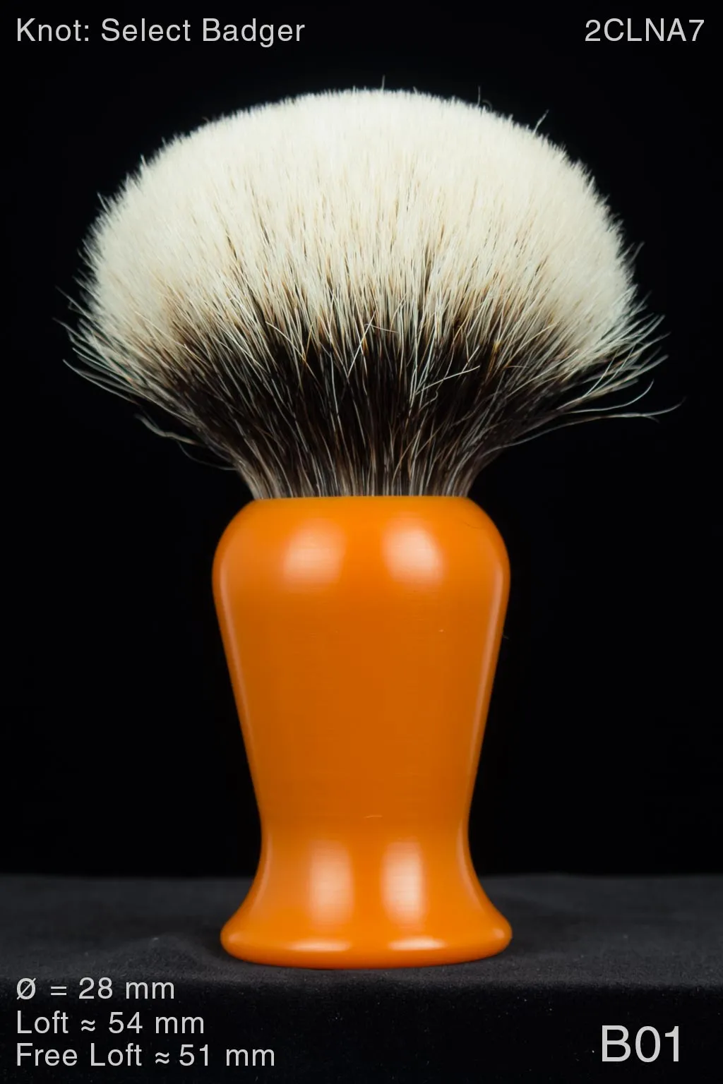 Moby 28 mm Satin Butterscotch