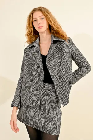 Molly Bracken Herringbone Jacket