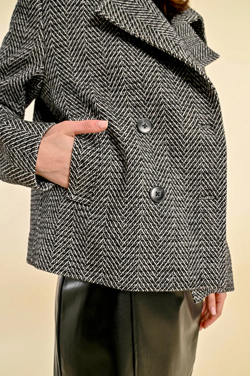Molly Bracken Herringbone Jacket