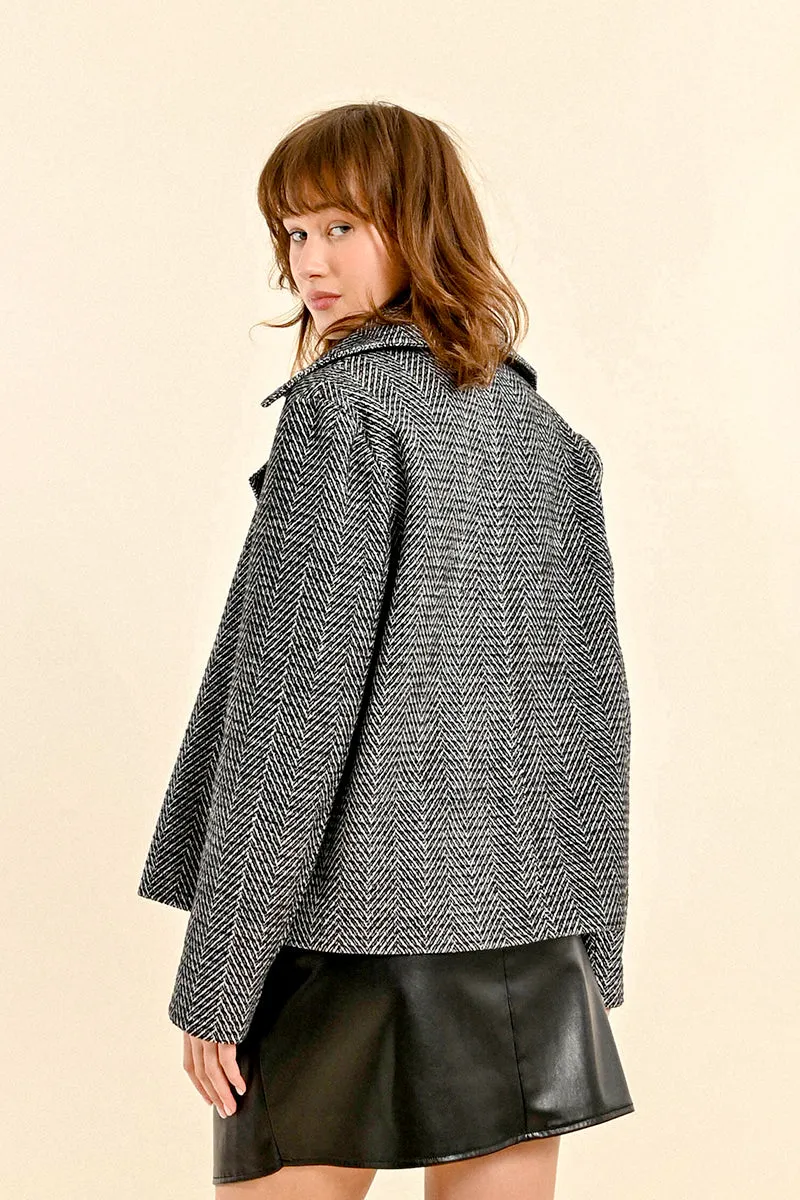 Molly Bracken Herringbone Jacket