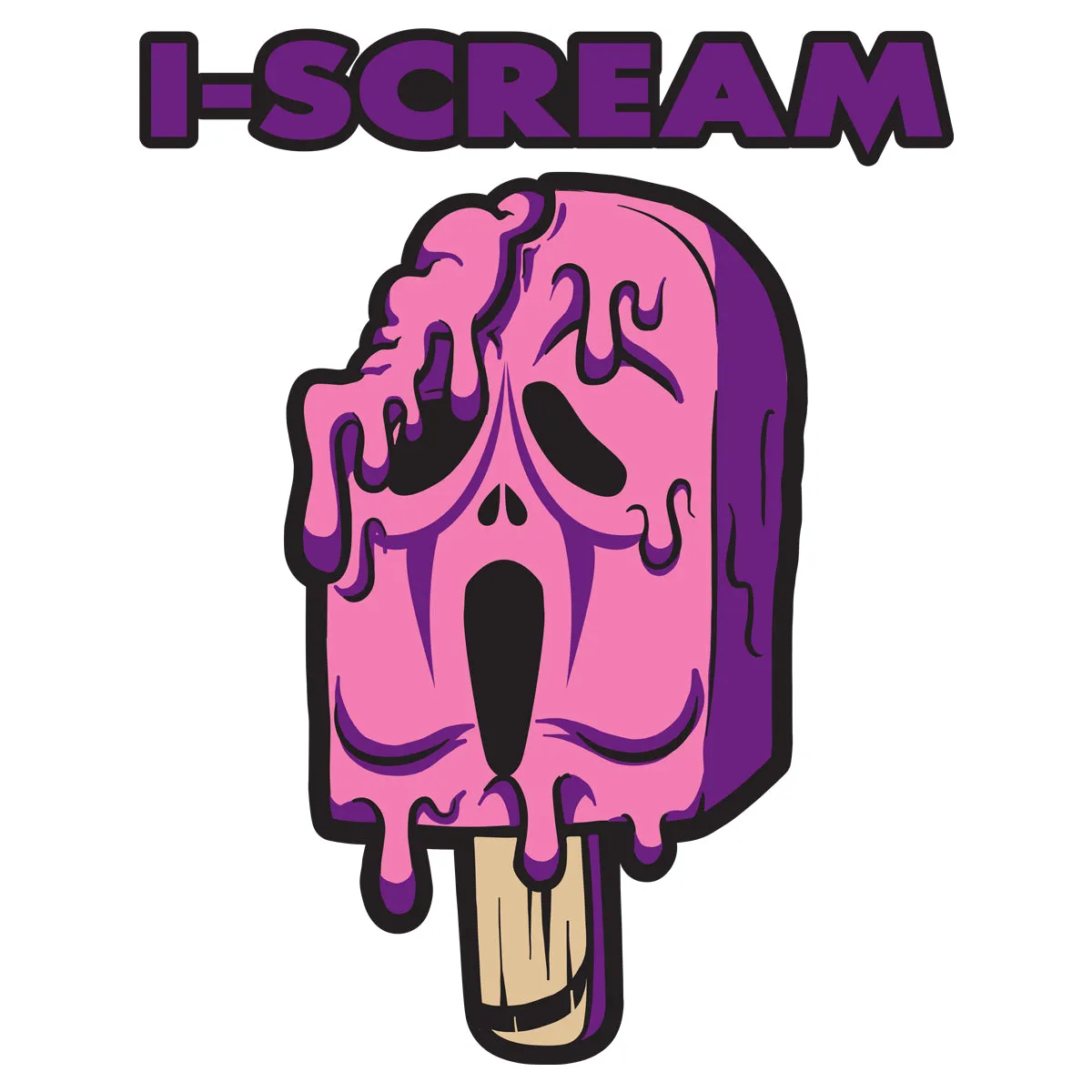 Movie The Food™ "I-Scream" Long Sleeve T-Shirt